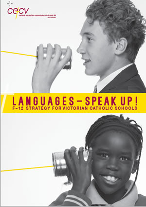 front cover image of the Language - Speak Up! brochure